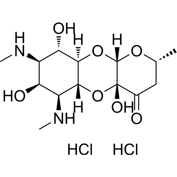 Spectinomycin dihydrochloride Chemical Structure