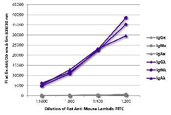 Rat Anti-Mouse Lambda-FITC